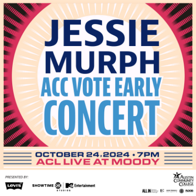 Calling all ACC Students, Faculty and Staff to a FREE concert with Jessie Murph on October 24. Plus join ACC for Parades to Polls.